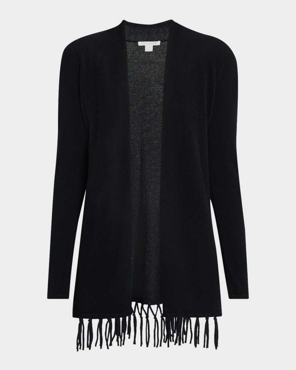 Cashmere Fringe Cardigan